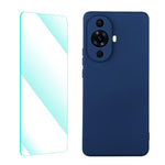 ENKAY HAT PRINCE For Huawei nova 11 / nova 12s 4G / nova 12 Lite 4G Liquid Silicone Phone Case Cover with Screen Protector