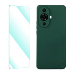 ENKAY HAT PRINCE For Huawei nova 11 / nova 12s 4G / nova 12 Lite 4G Liquid Silicone Phone Case Cover with Screen Protector