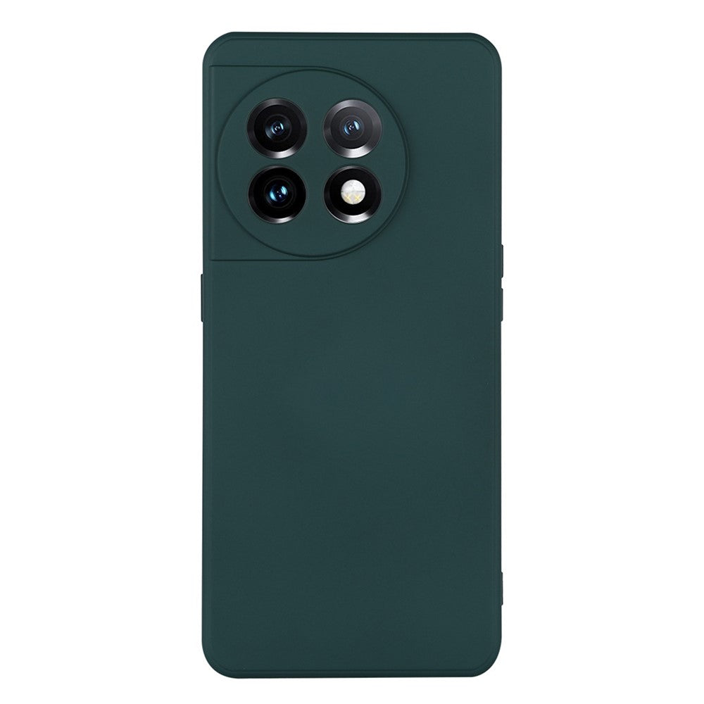 ENKAY HAT PRINCE för OnePlus 11 5G flytande silikonmobilskal med precis utskärning och rak kant - Mobilmobilskydd