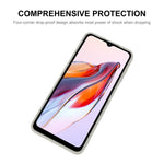 ENKAY HAT PRINCE For Xiaomi Poco C55 4G / Redmi 12C 4G Liquid Silicone Case Straight Edge Camera Protection Phone Cover