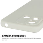 ENKAY HAT PRINCE For Xiaomi Poco C55 4G / Redmi 12C 4G Liquid Silicone Case Straight Edge Camera Protection Phone Cover