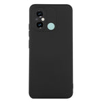 ENKAY HAT PRINCE For Xiaomi Poco C55 4G / Redmi 12C 4G Liquid Silicone Case Straight Edge Camera Protection Phone Cover