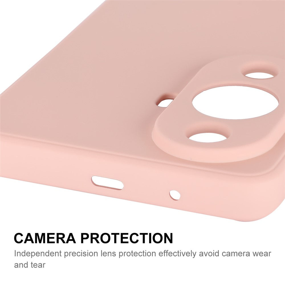 ENKAY HAT PRINCE for Huawei nova 11 Pro / nova 11 Ultra Straight Edge Liquid Silicone Cell Phone Case Precise Cutout Cover Shell