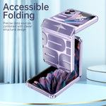 For Oppo Find N2 Flip 5G Shockproof Phone Case Electroplating Hard PC Phone Cover