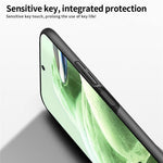 PINWUYO PC Series for Xiaomi Redmi Note 12 5G (Global) Matte PC Phone Case with Magnetic Ring Holder
