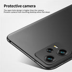 PINWUYO PC Series for Xiaomi Redmi Note 12 5G (Global) Matte PC Phone Case with Magnetic Ring Holder