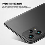 PINWUYO PC Series for Xiaomi Redmi Note 12 Pro 5G Hard PC Phone Case Matte Slim Cover with Magnetic Ring Holder