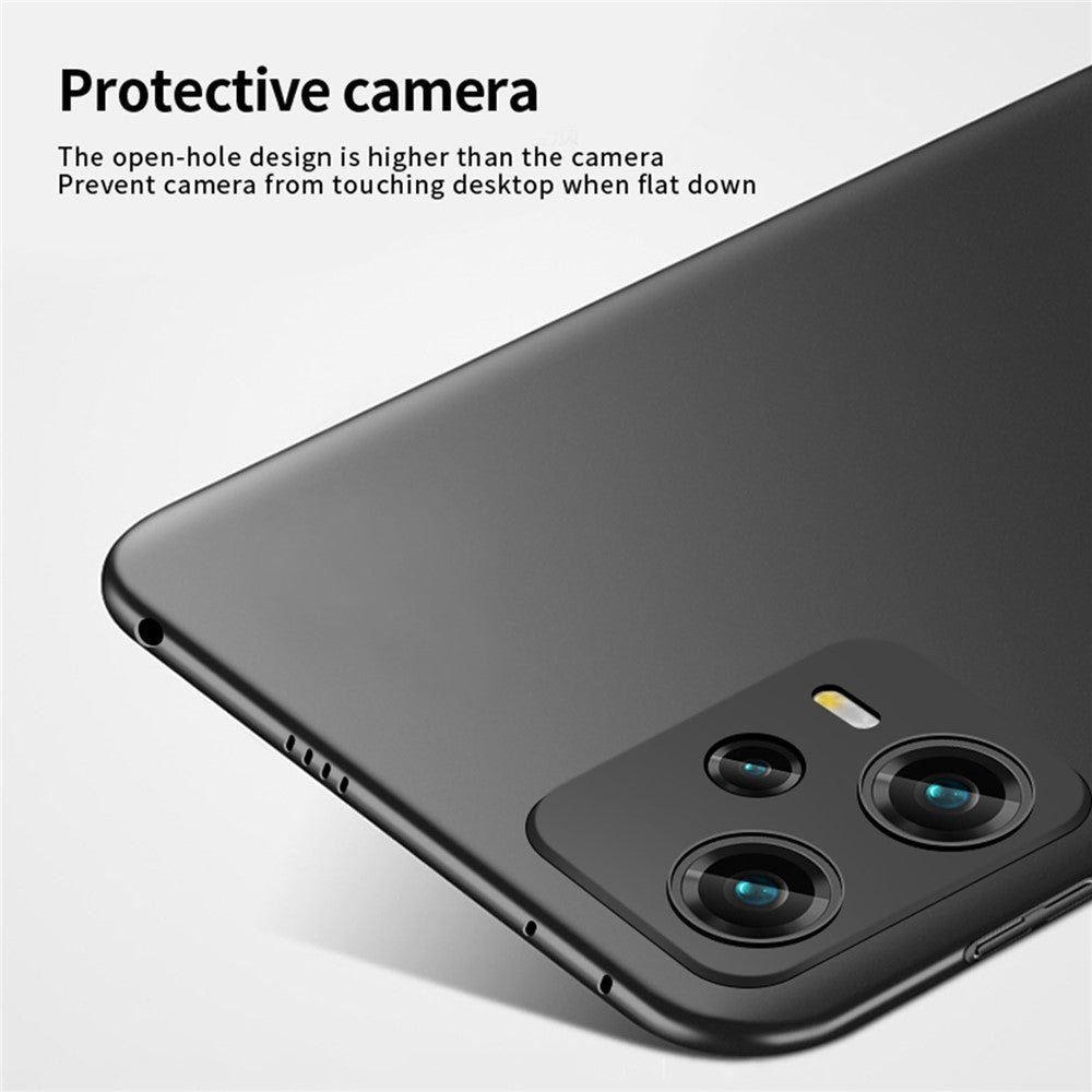 PINWUYO PC Series for Xiaomi Redmi Note 12 Pro 5G Hard PC Phone Case Matte Slim Cover with Magnetic Ring Holder