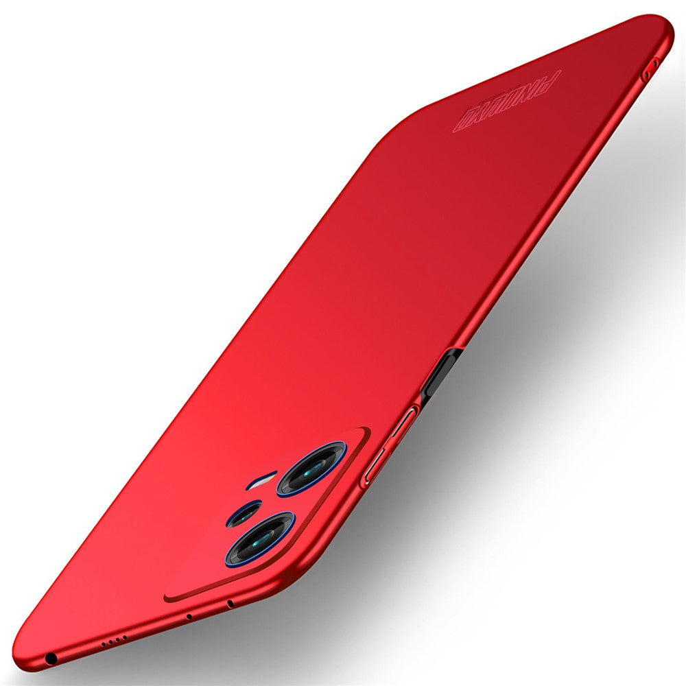 PINWUYO PC Series for Xiaomi Redmi Note 12 Pro+ 5G Phone Case Matte Hard PC Phone Cover with Magnetic Ring Holder
