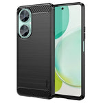 MOFI JK TPU Series-1 för Huawei nova 11i / Maimang 20 Mjukt TPU mobilskal Kolfiber Borstat mobilskydd