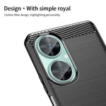 MOFI JK TPU Series-1 för Huawei nova 11i / Maimang 20 Mjukt TPU mobilskal Kolfiber Borstat mobilskydd