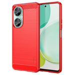 MOFI JK TPU Series-1 för Huawei nova 11i / Maimang 20 Mjukt TPU mobilskal Kolfiber Borstat mobilskydd