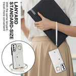 For Samsung Galaxy S21 4G / 5G Kickstand Case Zipper Wallet PU Leather Coated TPU Crossbody Phone Cover