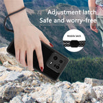 VILI M Series For Xiaomi 13 Pro 5G Slim-Fit Phone Cover Transparent PC+TPU Case with Wrist Strap