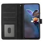 For Samsung Galaxy S22+ 5G Flowers Imprinted Leather Phone Case Stand Wallet Protective Cover