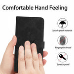 For Samsung Galaxy S22+ 5G Flowers Imprinted Leather Phone Case Stand Wallet Protective Cover