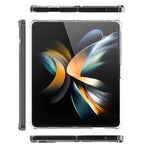 For Samsung Galaxy Z Flip5 5G Foldable Design Cell Phone Case PC+TPU HD Clear Phone Back Cover