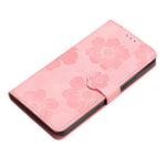 Leather Case for Xiaomi 13 Flowers Imprinted Stand Phone Wallet Shockproof Cover