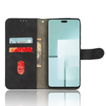 Skin-touch Leather Case for Xiaomi Civi 3 5G , Foldable Stand Wallet Protective Phone Cover