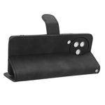 Skin-touch Leather Case for Xiaomi Civi 3 5G , Foldable Stand Wallet Protective Phone Cover