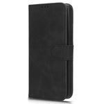 Skin-touch Leather Case for Xiaomi Civi 3 5G , Foldable Stand Wallet Protective Phone Cover