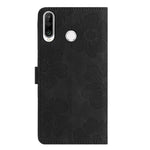 Flip-plånboksfodral för Huawei P30 Lite / P30 Lite New Edition / nova 4e, PU-läder med blommönster och stativ