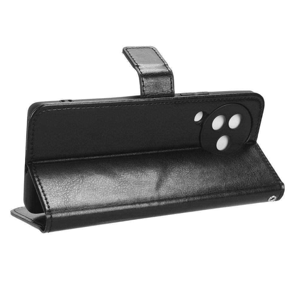 For Xiaomi Civi 3 5G Scratch-proof Crazy Horse Texture PU Leather Stand Phone Case Wallet Shell