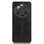 Xiaomi 13 Ultra Kohudtextur mobilskal PU-läderbelagt TPU+PC Mobilskal