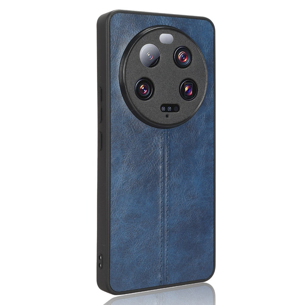 Xiaomi 13 Ultra Kohudtextur mobilskal PU-läderbelagt TPU+PC Mobilskal