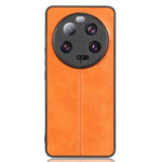 Xiaomi 13 Ultra Kohudtextur mobilskal PU-läderbelagt TPU+PC Mobilskal
