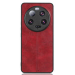 Xiaomi 13 Ultra Kohudtextur mobilskal PU-läderbelagt TPU+PC Mobilskal