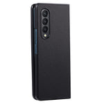 VILI TC Series for Samsung Galaxy Z Fold3 5G Phone Case PU Leather Coated PC+TPU Protective Cover