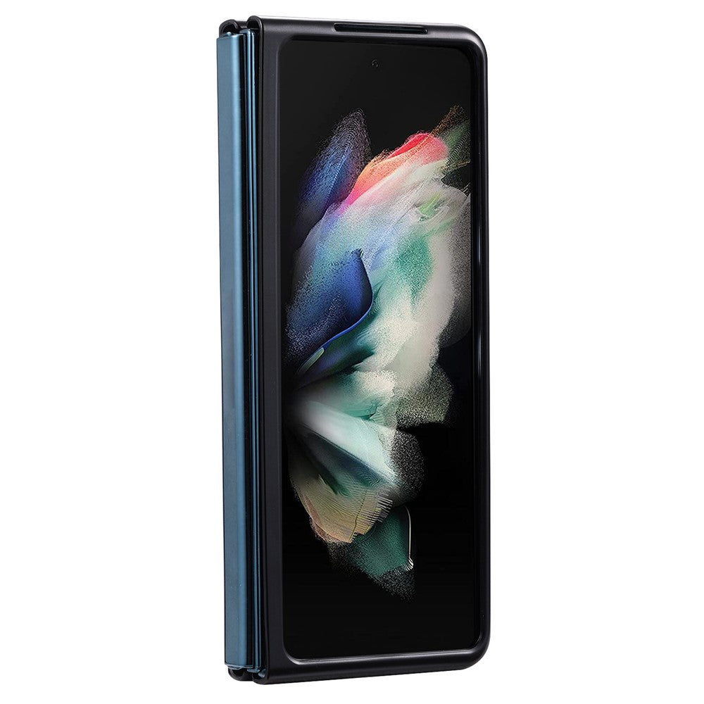 VILI TC Series for Samsung Galaxy Z Fold3 5G Phone Case PU Leather Coated PC+TPU Protective Cover