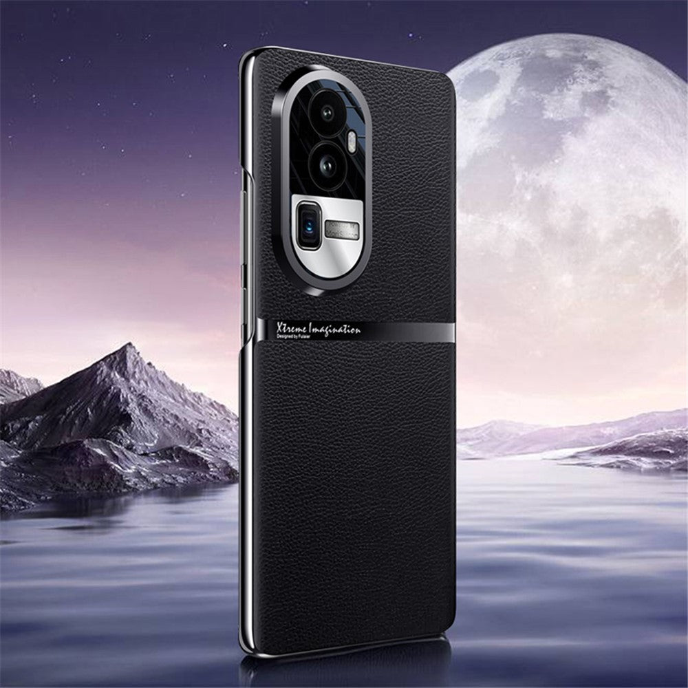 Shockproof Case for Oppo Reno10 Pro+ 5G Anti-Drop PU Leather PC Phone Cover