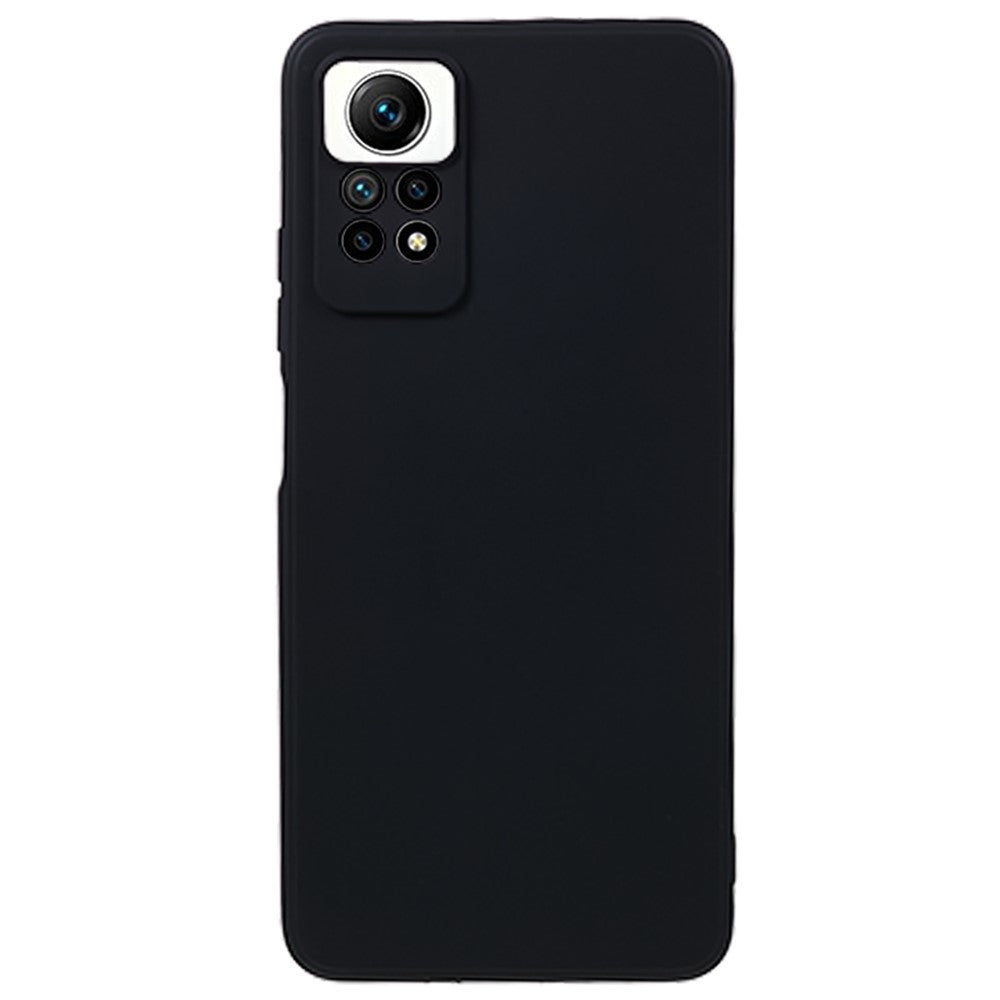For Xiaomi Redmi Note 12 Pro 4G Straight Edge TPU Phone Case Precise Cutout Anti-drop Cover