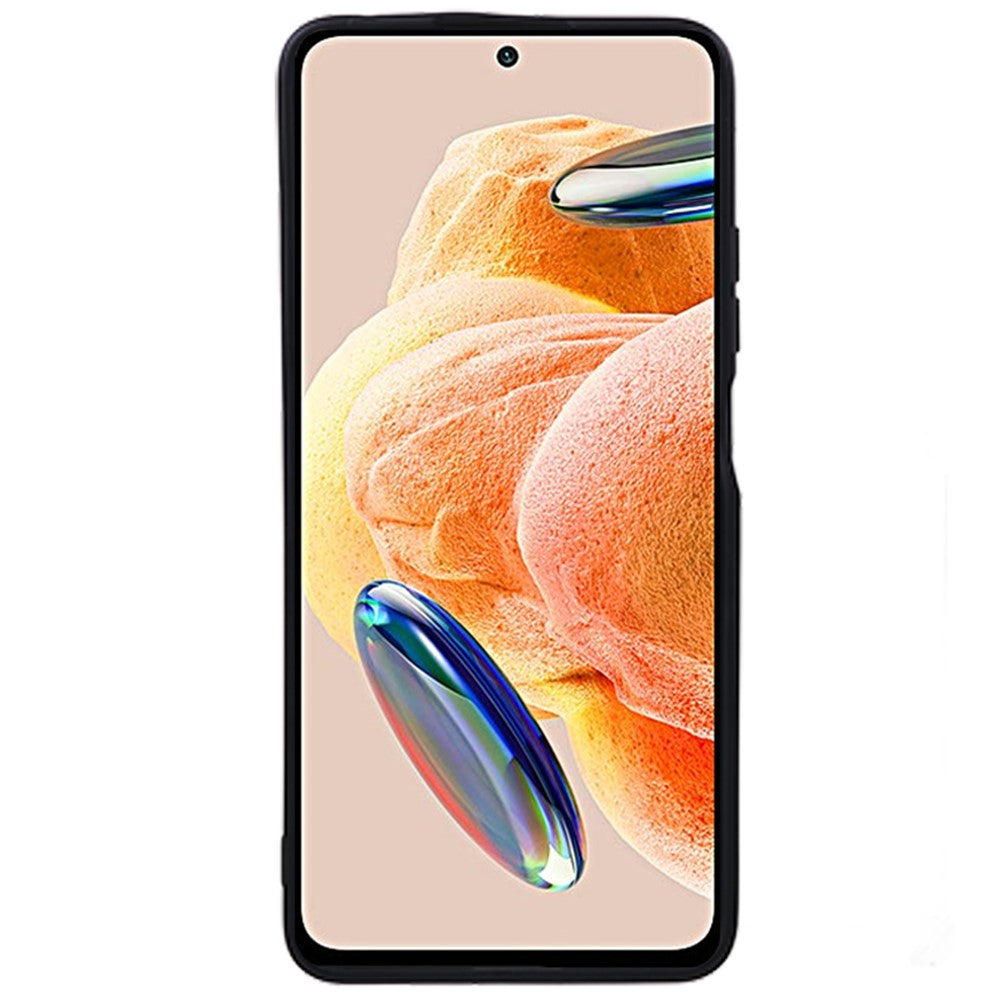 For Xiaomi Redmi Note 12 Pro 4G Straight Edge TPU Phone Case Precise Cutout Anti-drop Cover