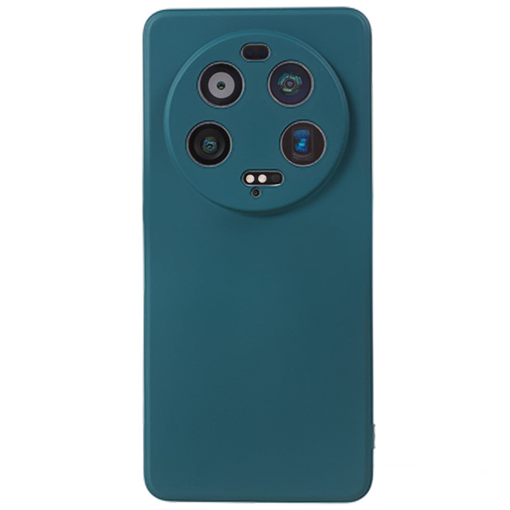 Xiaomi 13 Ultra Fiberfoder Mjukt TPU-skal Reptåligt Gummerat mobilskydd