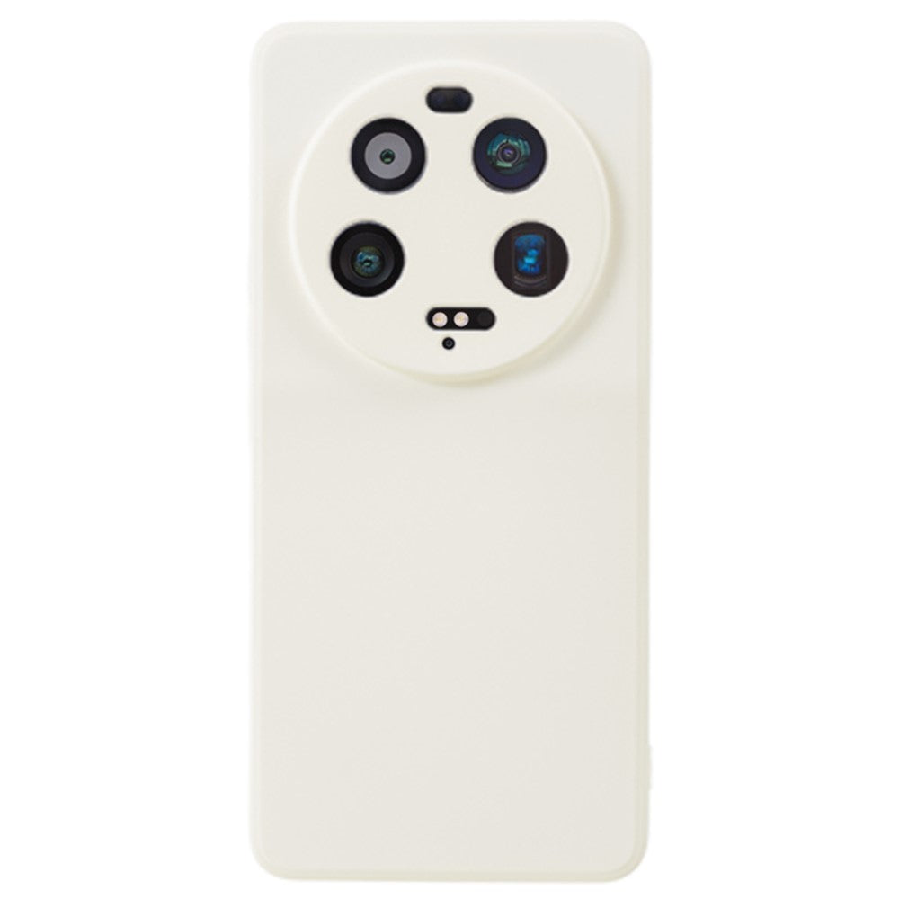 Xiaomi 13 Ultra Fiberfoder Mjukt TPU-skal Reptåligt Gummerat mobilskydd