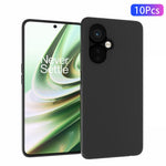 10 st/förpackning för OnePlus Nord CE 3 Lite 5G / Nord N30 5G mobilskal i TPU med dubbelsidig matt finish