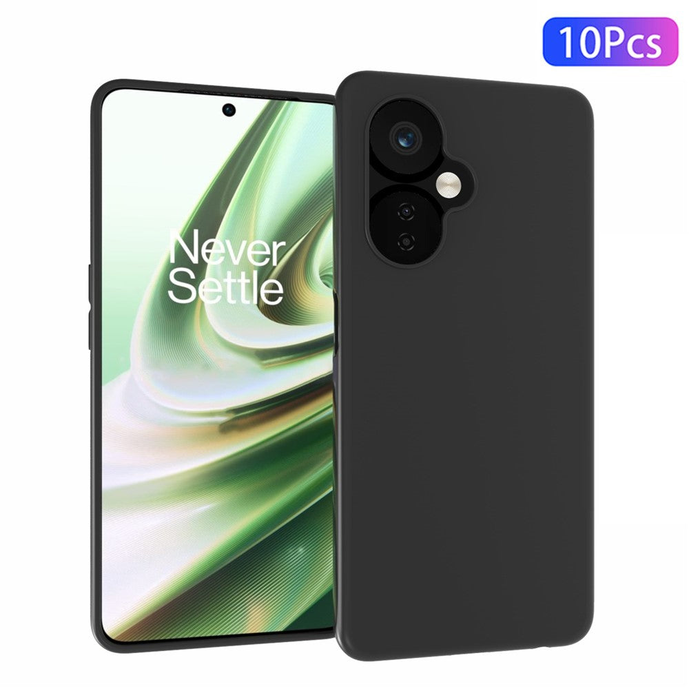 10 st/förpackning för OnePlus Nord CE 3 Lite 5G / Nord N30 5G mobilskal i TPU med dubbelsidig matt finish