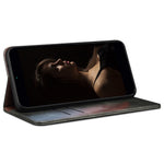 Læderetui med voksagtig Crazy Horse-tekstur, stativ og pung til OnePlus Nord CE3 5G