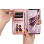 For Oppo Reno10 Pro+ 5G Book Style Protective Cover Sunflower Imprinted Stand Leather Wallet Case