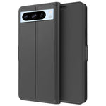 For Google Pixel 8 Pro Card Holder Phone Case PU Leather + TPU Phone Stand Cover