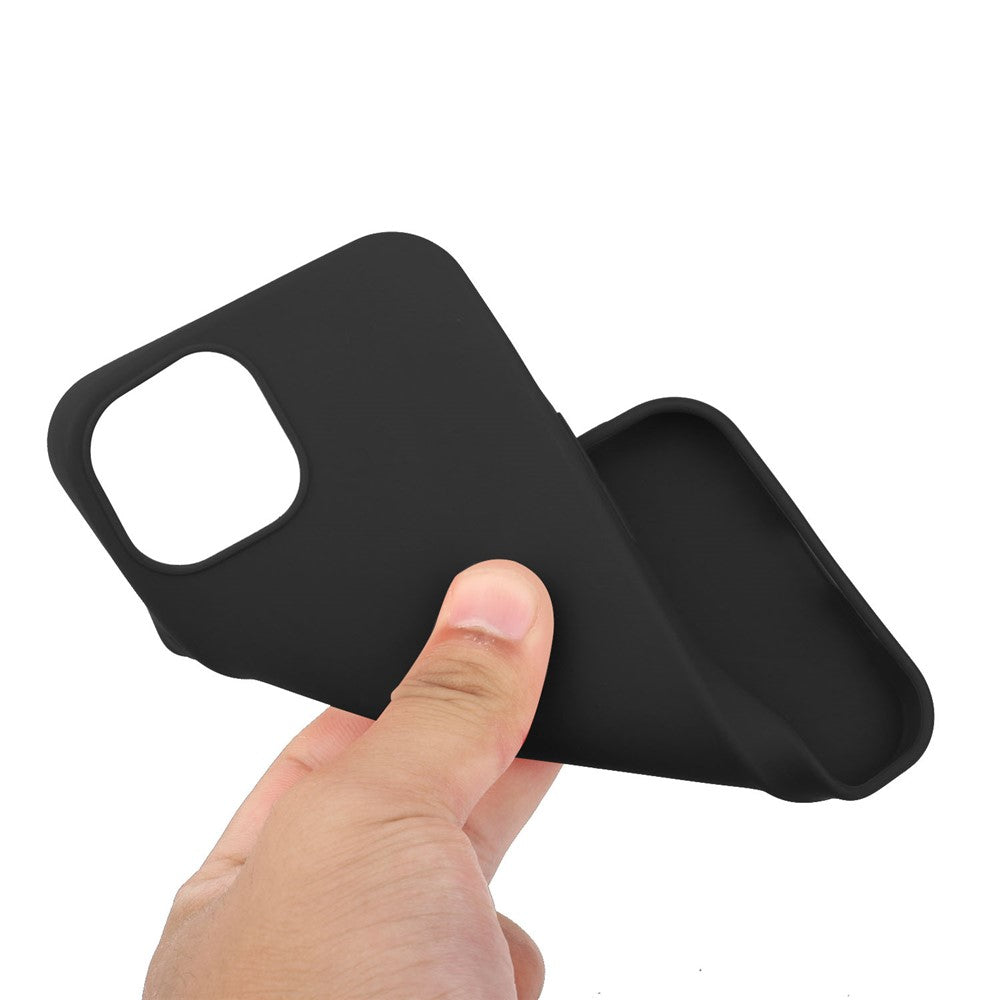 For iPhone 15 Plus Phone Shell TPU Phone Back Cover Matte Slim-Fit Soft Smartphone Case