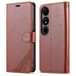 AZNS For Honor Play 40 PU-læder stander telefoncover flip wallet beskyttende etui