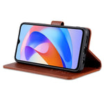 AZNS For Honor Play 40 PU-læder stander telefoncover flip wallet beskyttende etui