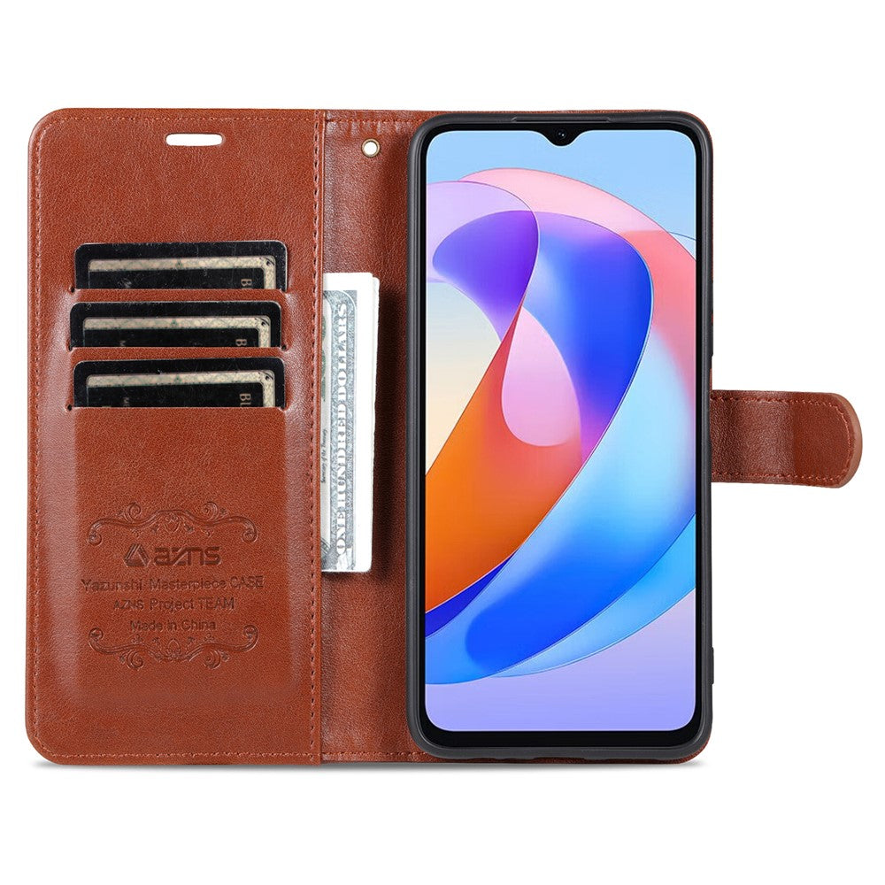 AZNS For Honor Play 40 PU-læder stander telefoncover flip wallet beskyttende etui