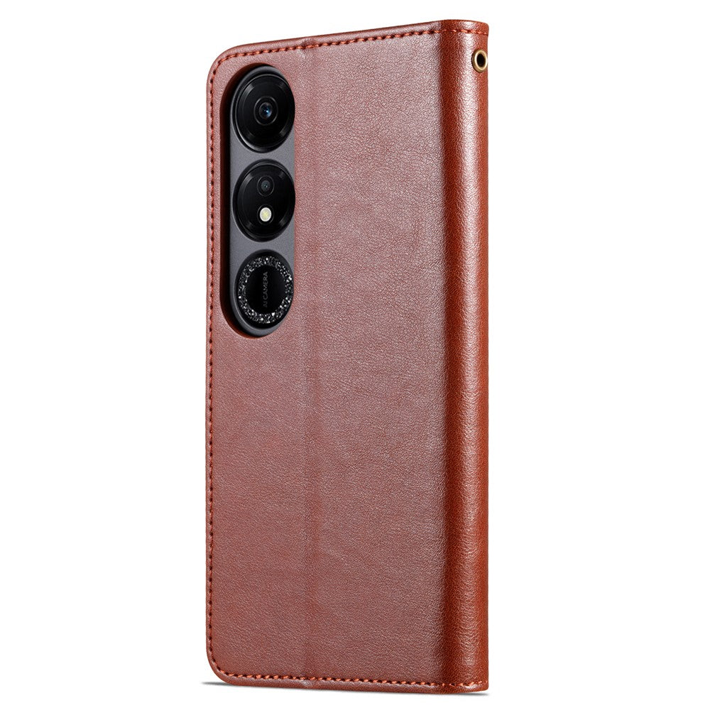 AZNS For Honor Play 40 PU-læder stander telefoncover flip wallet beskyttende etui