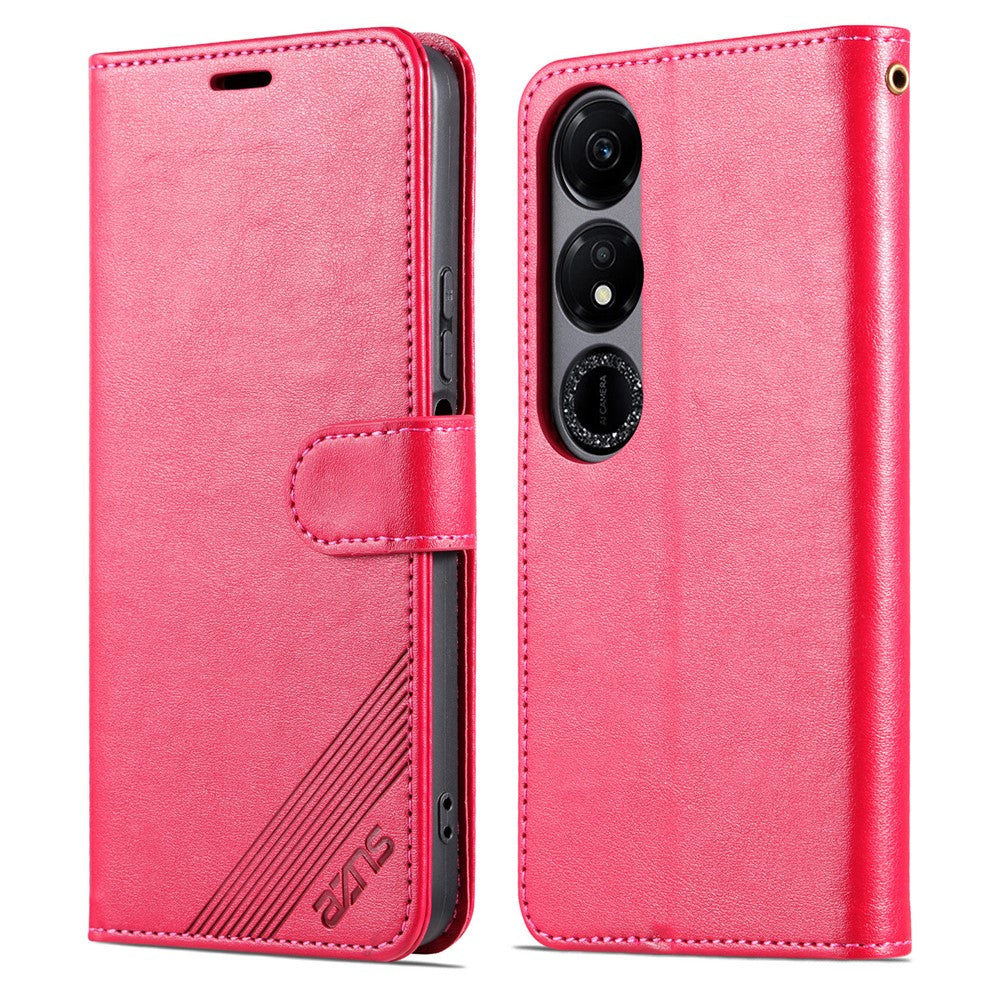AZNS For Honor Play 40 PU-læder stander telefoncover flip wallet beskyttende etui