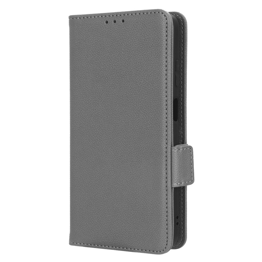 For Huawei nova Y91 4G / Enjoy 60X Litchi Texture Phone Case Wallet Stand PU Leather Cover